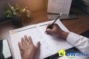person-making-a-schedule-6-differences-between-diy-house-cleaning-and-professional-part-time-cleaning-in-singapore-part-time-cleaning-dw-part-time-helper-singapore