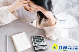 woman-worried-about-the-expenses-pros-and-cons-of-diy-home-cleaning-vs-hiring-a-part-time-maid-in-singapore-part-time-maid-dw-part-time-helper-singapore