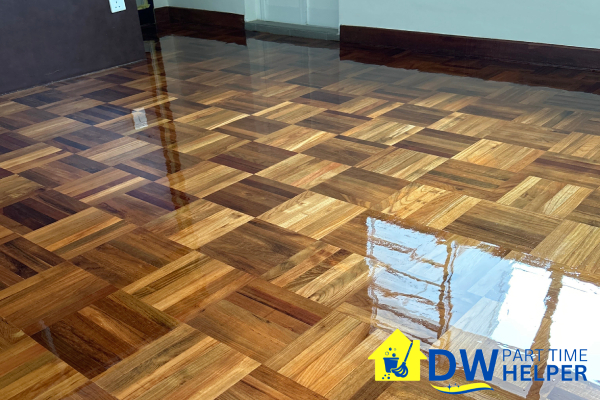 parquet-floor-polishing-photo-dw-part-time-helper-singapore