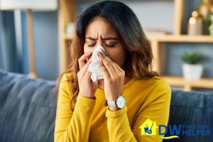 woman-with-allergies-6-benefits-of-using-eco-friendly-products-for-diy-weekly-house-cleaning-dw-part-time-helper-singapore