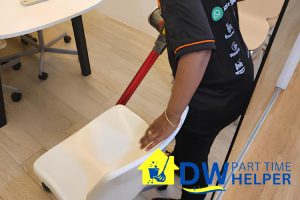 Boost Productivity with Part Time Office Cleaning 5 vacuuming-office-space-boost-productivity-with-part-time-office-cleaning-dw-part-time-helper-singapore
