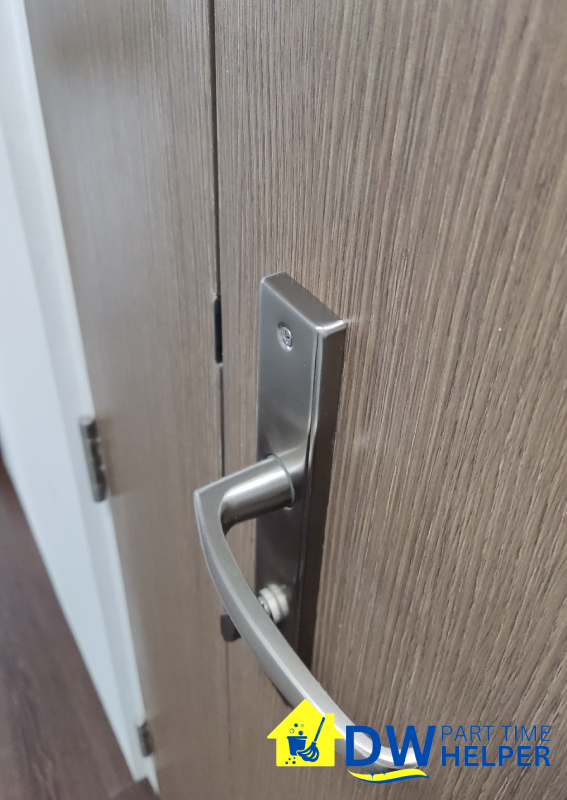 Door Cleaning Post Renovation Cleaning in Singapore - HDB, Punggol 2 door cleaning post renovation cleaning dw part time helper singapore hdb punggol 1