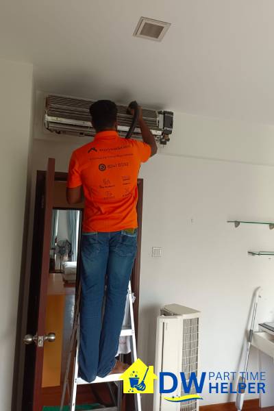 aircon-cleaning-dw-part-time-helper-singapore