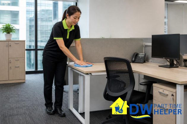 Why Is Professional Office Cleaning Becoming More Important in Singapore? by DW Part Time Helper Singapore