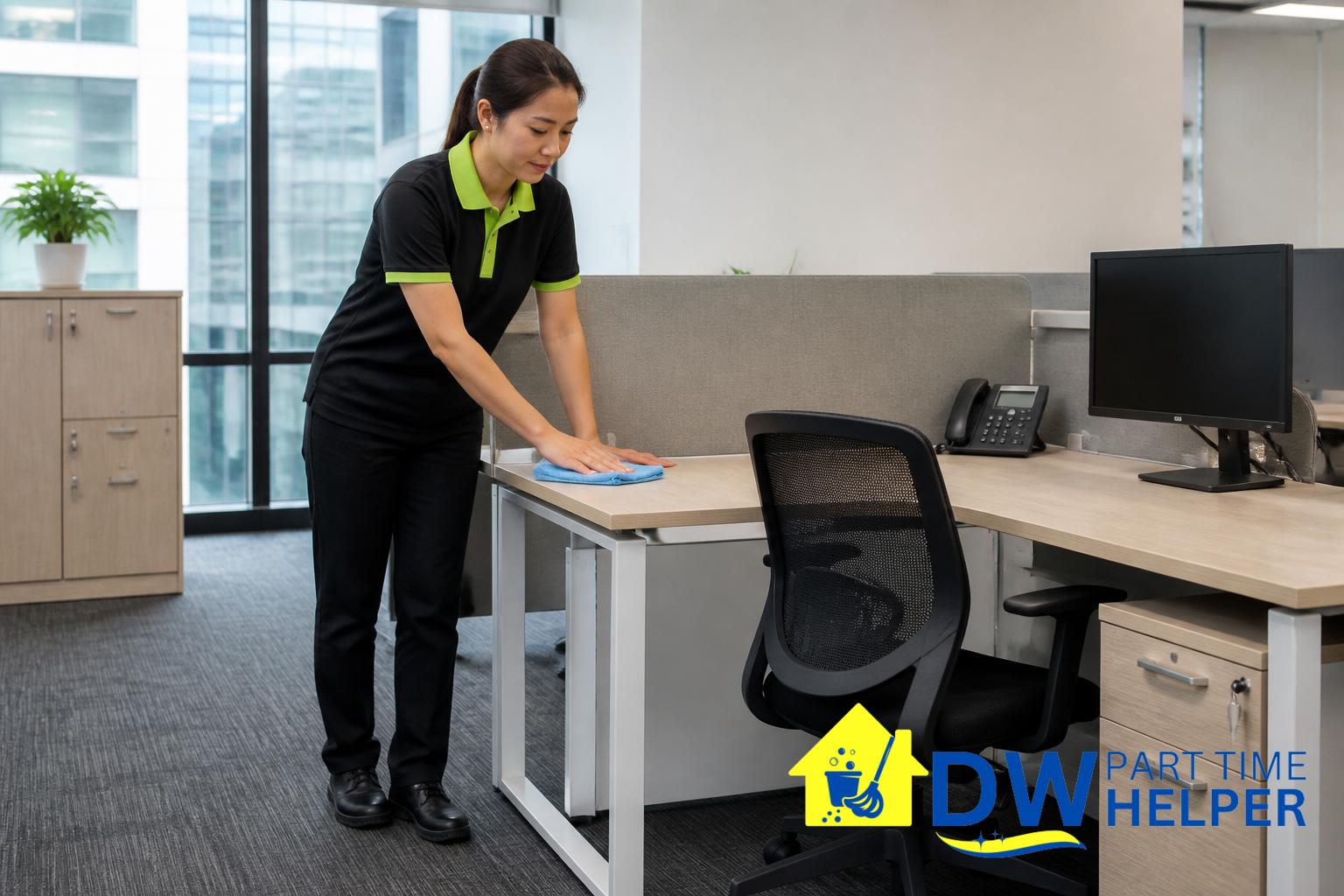 Why Is Professional Office Cleaning Becoming More Important in Singapore? by DW Part Time Helper Singapore