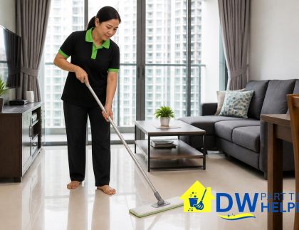 How Does a Part Time Helper Clean When Someone Is at Home in Singapore? 2 How Does a Part Time Helper Clean When Someone Is at Home in Singapore? by DW Part Time Helper Singapore