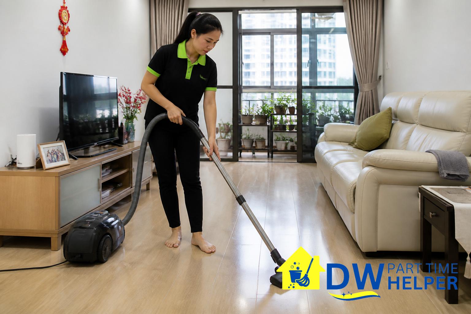 What Can a Part Time Helper Complete in Three Hours in a Singapore Home? by DW Part Time Helper Singapore