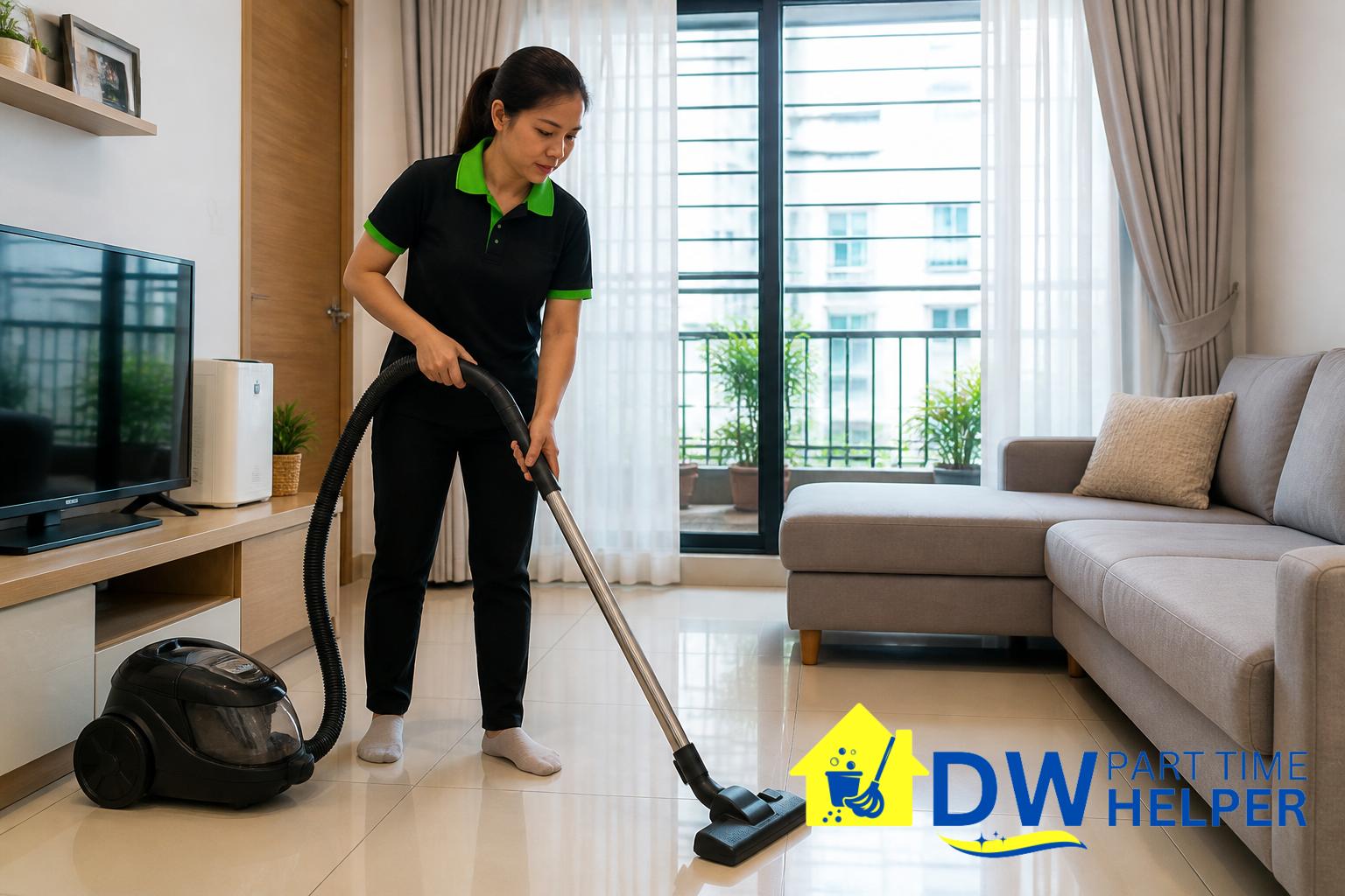 What Can You Expect from a Professional Home Cleaning Service in Singapore? by DW Part Time Helper Singapore